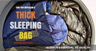 How to Dry Clean Your Bulky Sleeping Bag