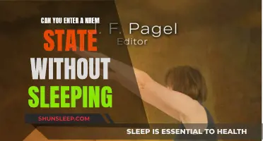 NREM State: Can You Enter Without Sleep?