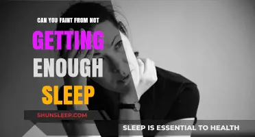 Sleep Deprivation and Fainting: Understanding the Risks of Insufficient Rest