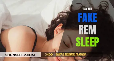 Faking REM Sleep: Is It Possible?