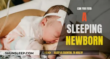 Should You Feed a Sleeping Newborn?
