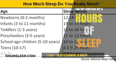 Unlocking Productivity: The Power of 6 Hours of Sleep