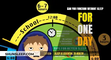 Sleep Deprivation: One Day Without Sleep