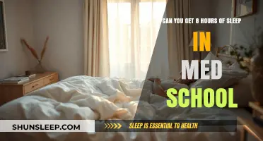Sleepless in Med School: The Quest for 8 Hours of Rest