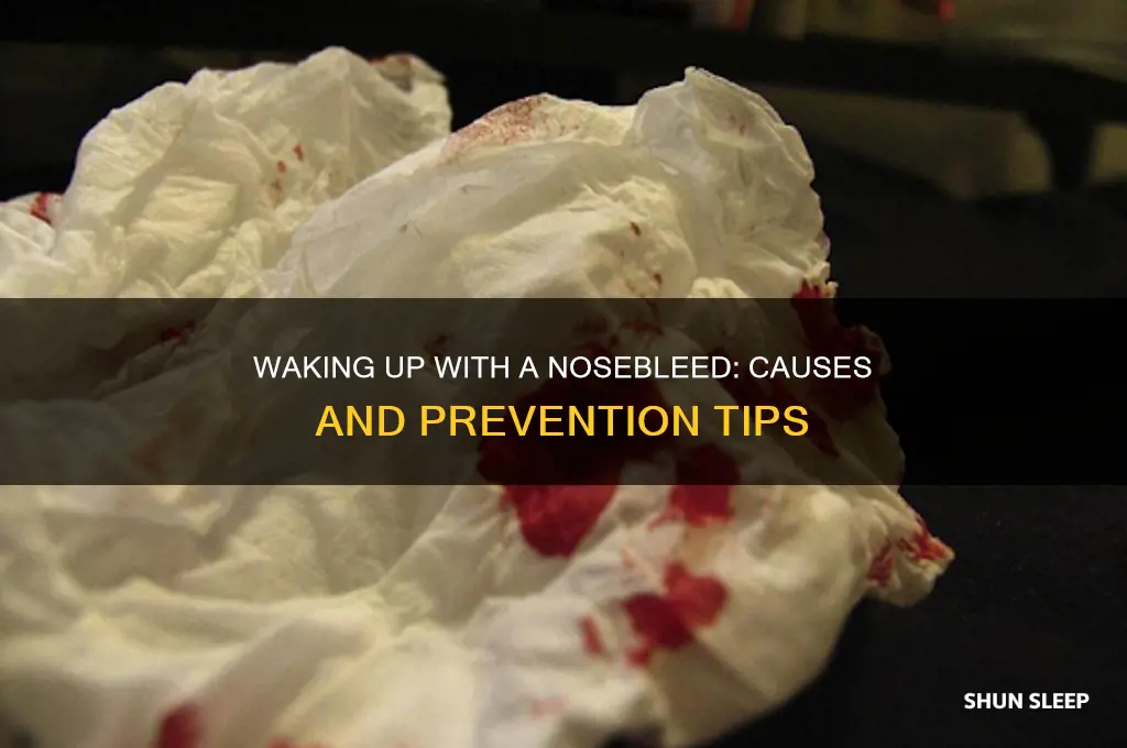 can you get a bloody nose in your sleep
