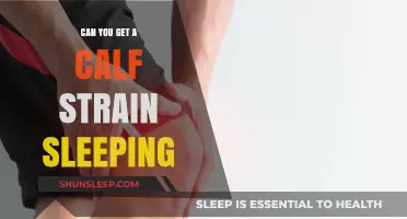 Calf Strain While Sleeping: Causes, Prevention, and Recovery Tips