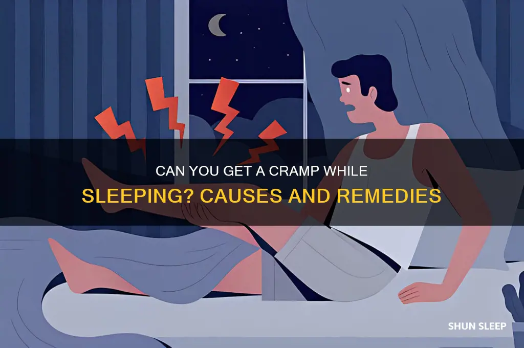 can you get a cramp in your sleep