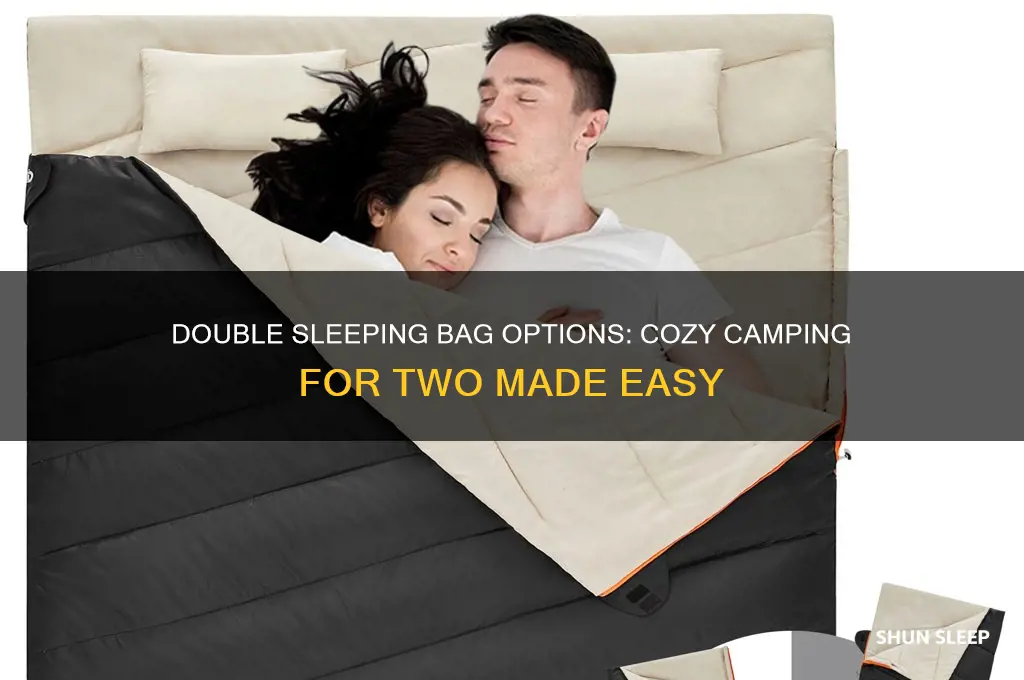 can you get a double sleeping bag