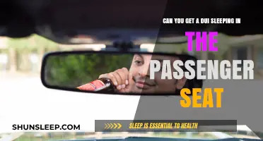 Sleeping in the Passenger Seat: Can You Still Get a DUI?