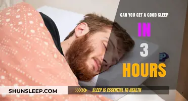 Unlocking Restful Slumber: Is 3 Hours of Sleep Enough?
