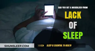 Lack of Sleep and Nosebleeds: Unraveling the Surprising Connection