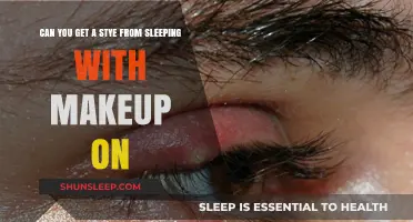 Sleeping with Makeup On: Can It Cause a Stye?