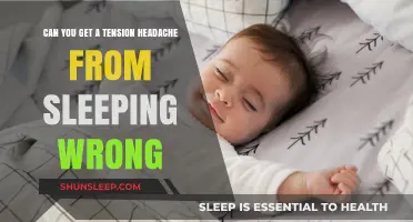 Sleeping Wrong and Tension Headaches: Unraveling the Painful Connection