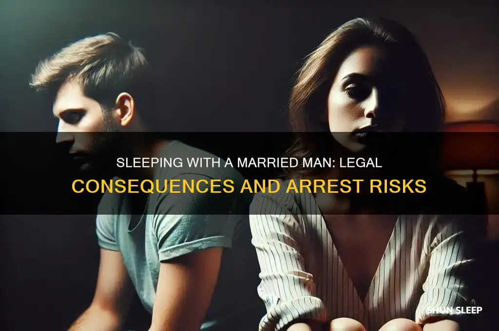 can you get arrested for sleeping with a married man