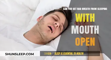Sleeping with Mouth Open: Does It Cause Bad Breath?
