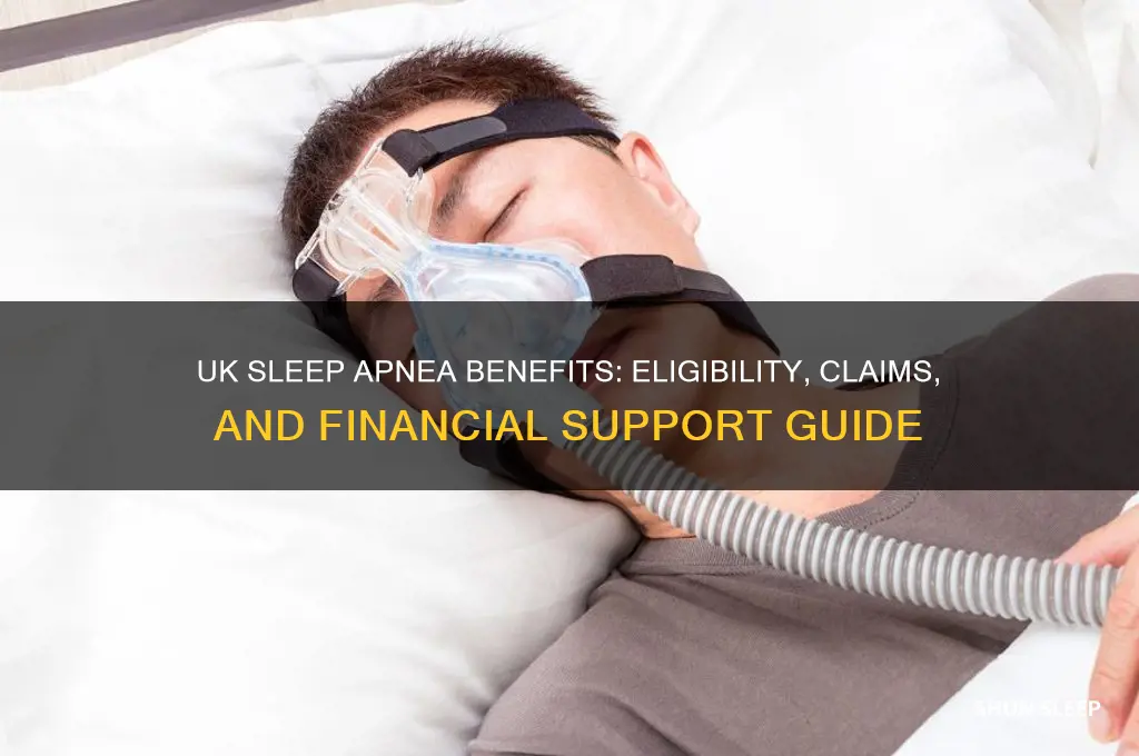 can you get benefits for sleep apnea uk