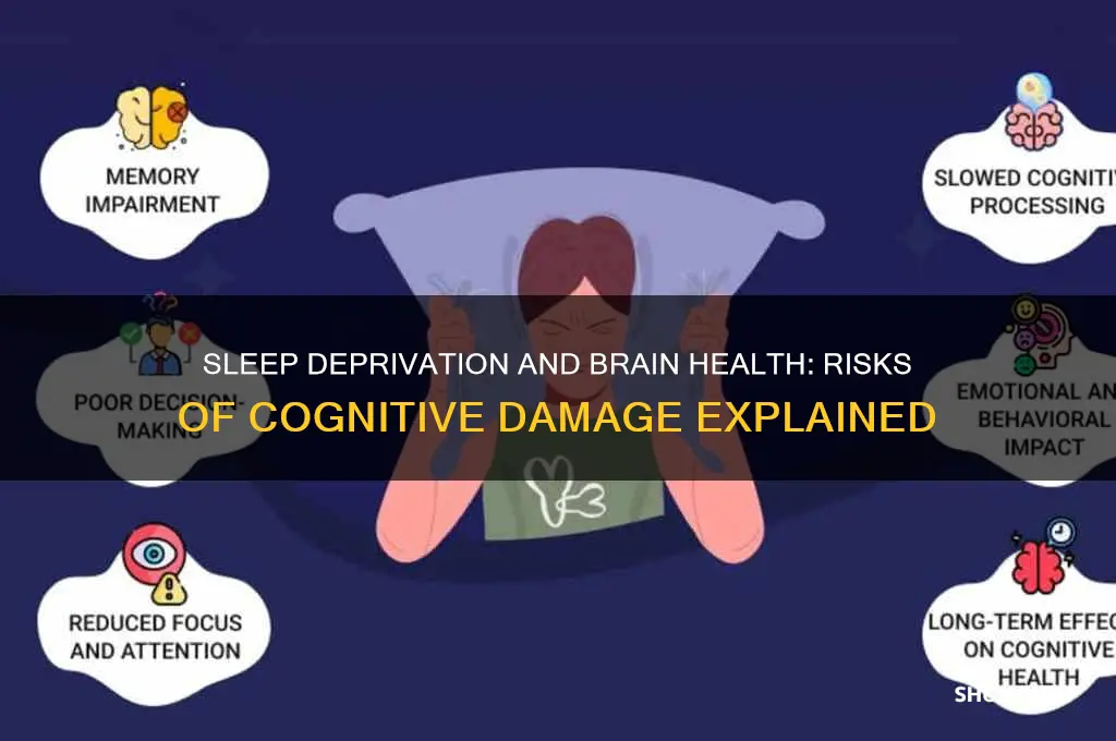 can you get brain damage from sleep deprivation