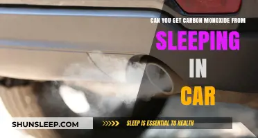 Sleeping in a Car: Carbon Monoxide Risks and Safety Tips