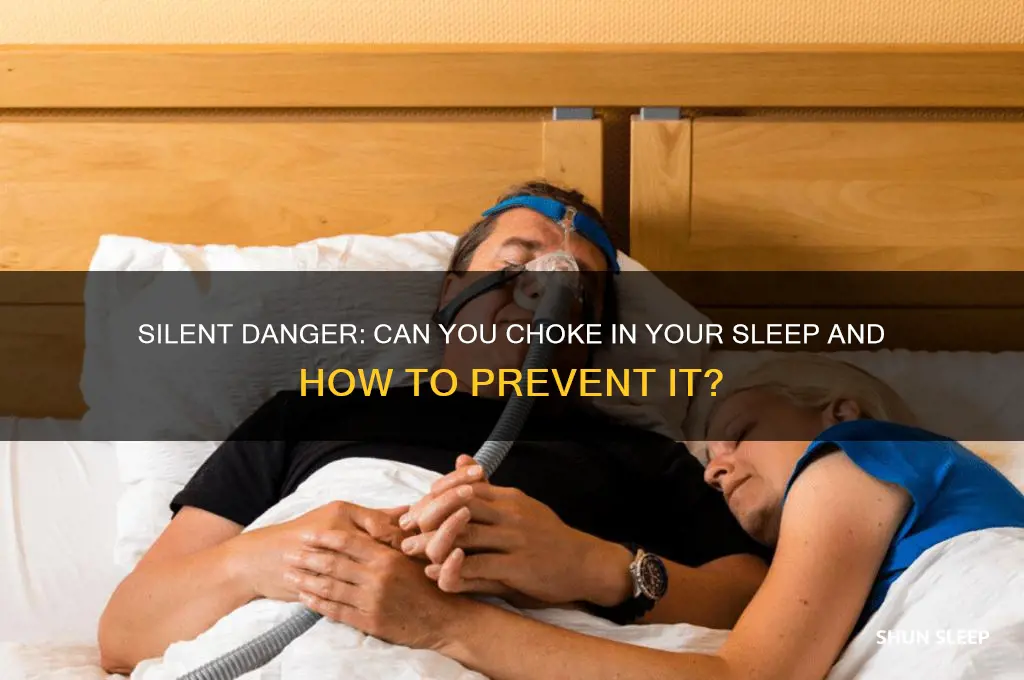 can you get chocked in your sleep
