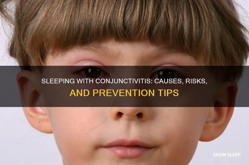 can you get conjunctivitis while sleeping