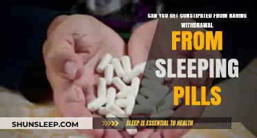 Sleeping Pill Withdrawal and Constipation: Understanding the Surprising Connection