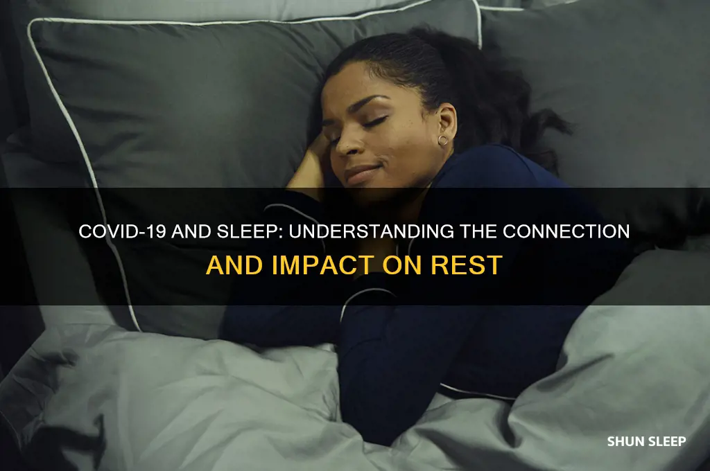 can you get covid-19 sleep
