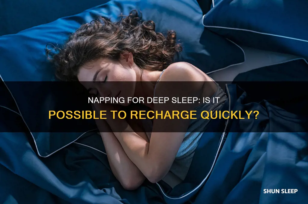 can you get deep sleep during a nap