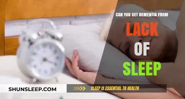 Lack of Sleep and Dementia: Unraveling the Connection to Brain Health