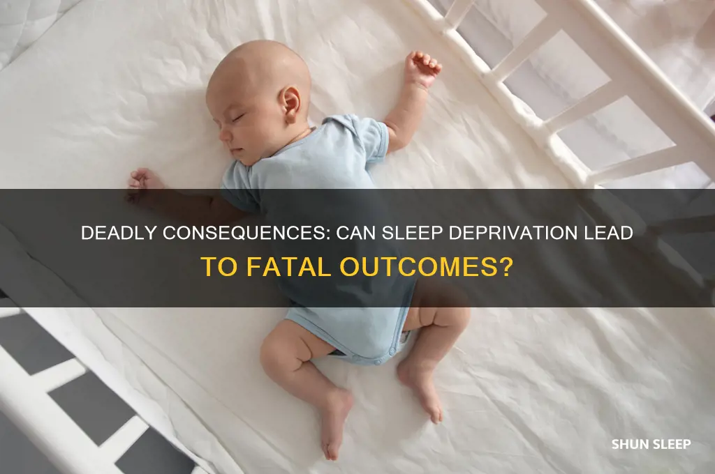 can you get die from sleep deprivation
