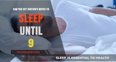 Doctor's Notes for Sleeping Until 9: Fact or Fiction?