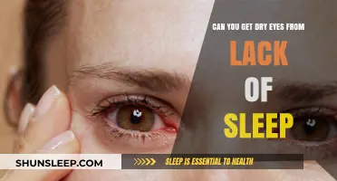 Lack of Sleep and Dry Eyes: Uncovering the Surprising Connection