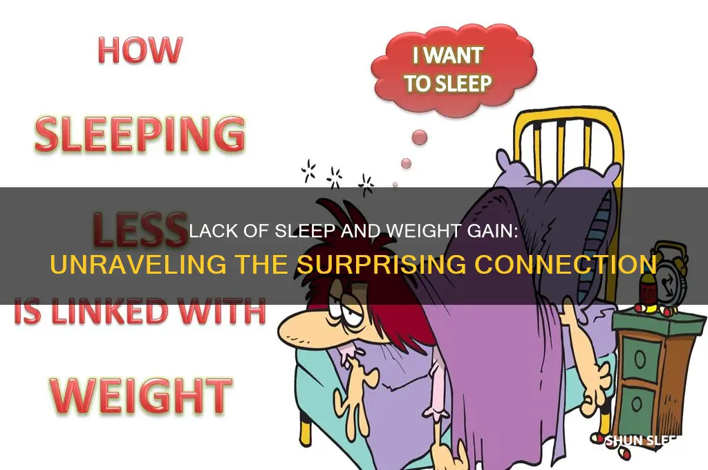 can you get fat from not enough sleep