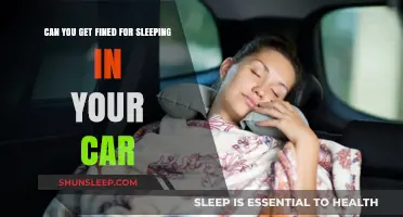 Sleeping in Your Car: Legal Risks and Potential Fines Explained