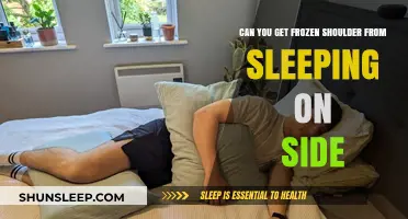 Sleeping on Your Side: A Cause of Frozen Shoulder?