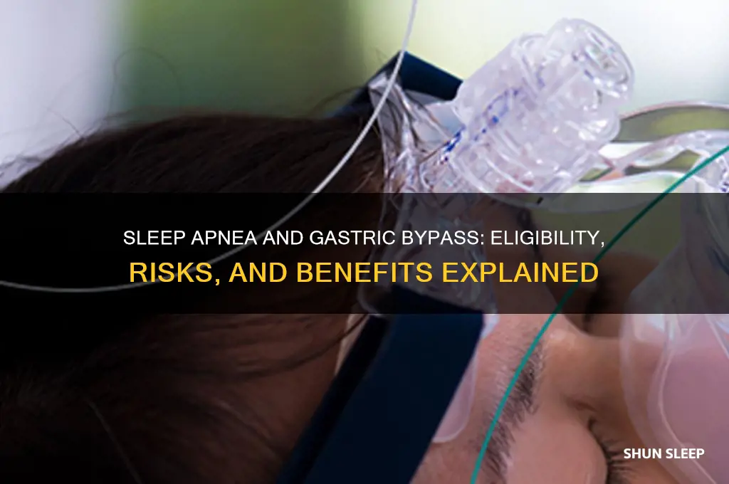 can you get gastric bypass if you have sleep apnea
