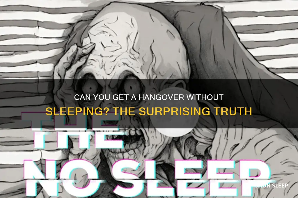 can you get hangover without sleeping