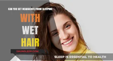 Sleeping with Wet Hair: Does It Cause Headaches? Find Out Here