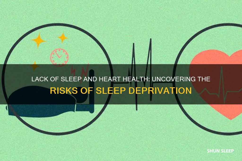 can you get heart attack from lack of sleep