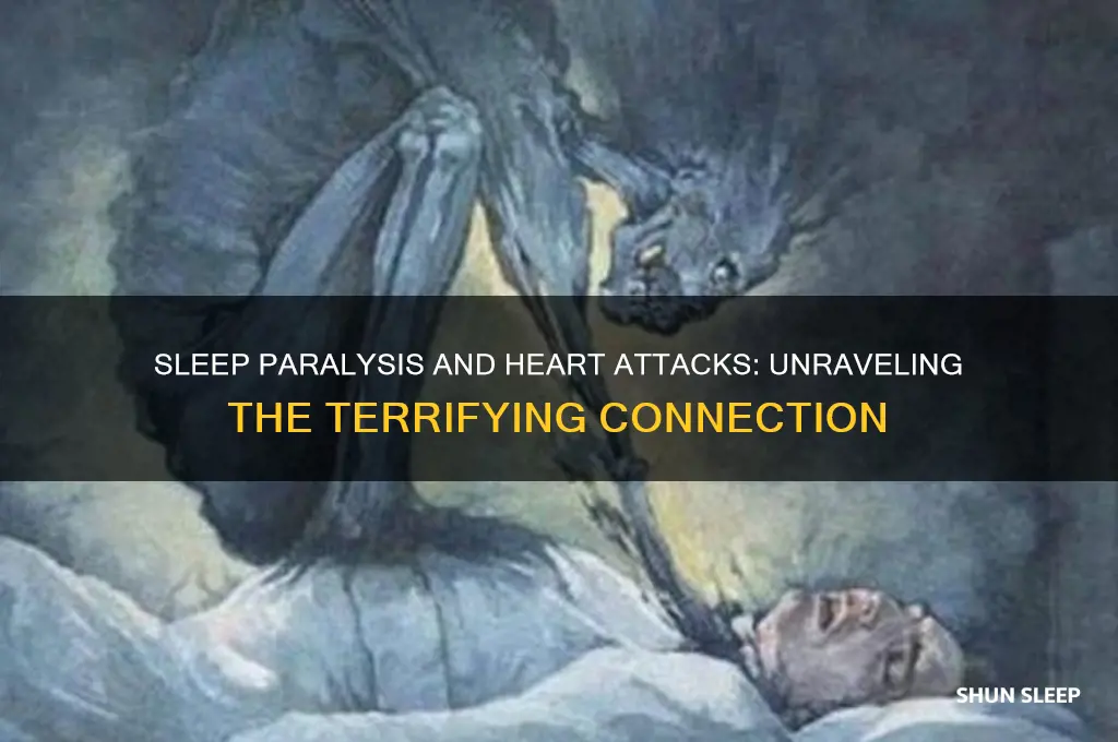 can you get heart attack from sleep paralysis
