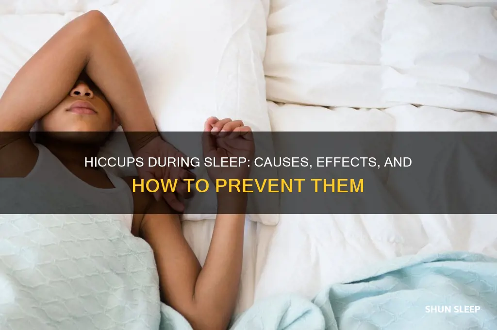 can you get hiccups in your sleep