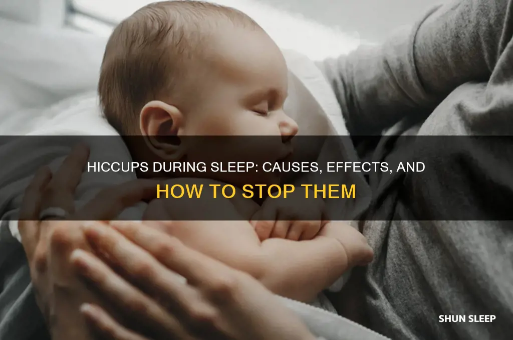 can you get hiccups while sleeping
