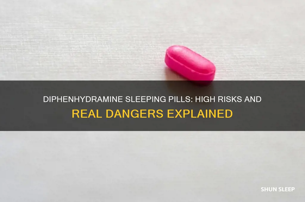 can you get high off diphenhydramine sleeping pills