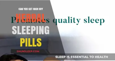 Herbal Sleeping Pills: Do They Induce a High or Just Sleep?