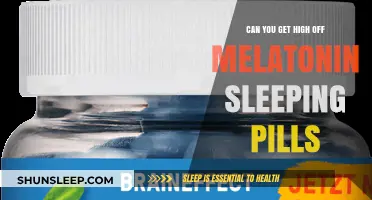 Melatonin Sleeping Pills: Can They Induce a High or Altered State?