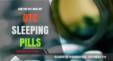 OTC Sleeping Pills: Can They Induce a High or Just Sleep?