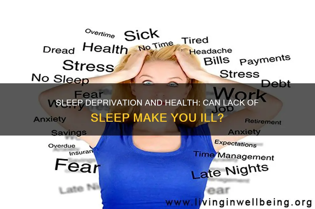 can you get ill from not sleeping