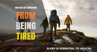 Tiredness and Nausea: Unraveling the Surprising Connection Between Exhaustion and Queasiness