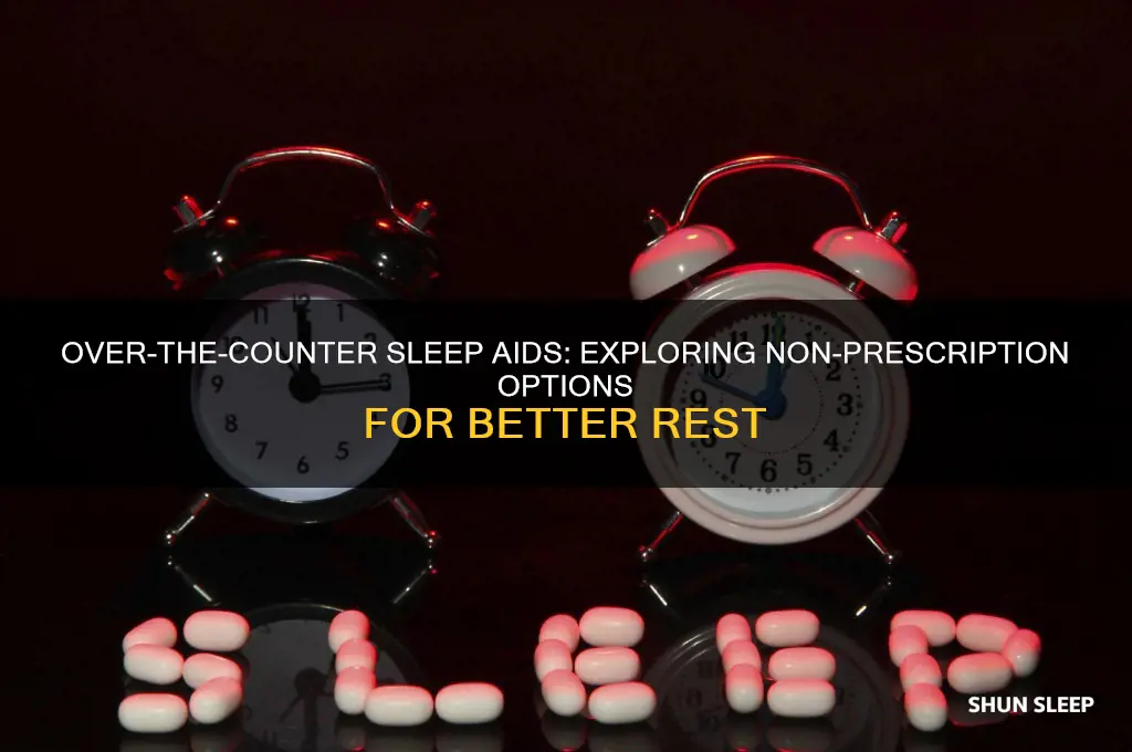 can you get non prescription sleeping pills