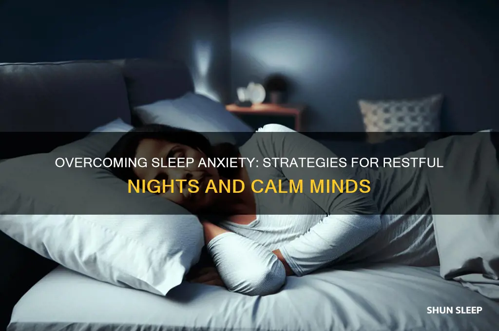 can you get over sleep anxiety