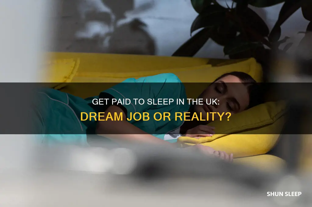 can you get paid to sleep uk